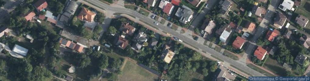Zdjęcie satelitarne Myśliwska ul.