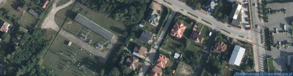 Zdjęcie satelitarne Myśliwska ul.