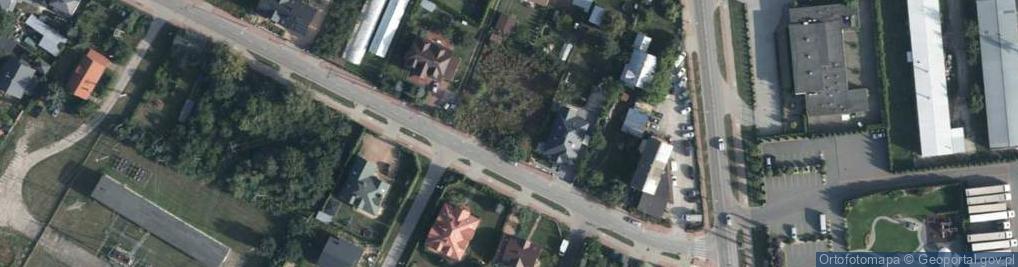 Zdjęcie satelitarne Myśliwska ul.