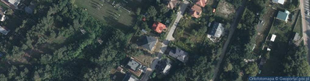 Zdjęcie satelitarne Myśliwska ul.