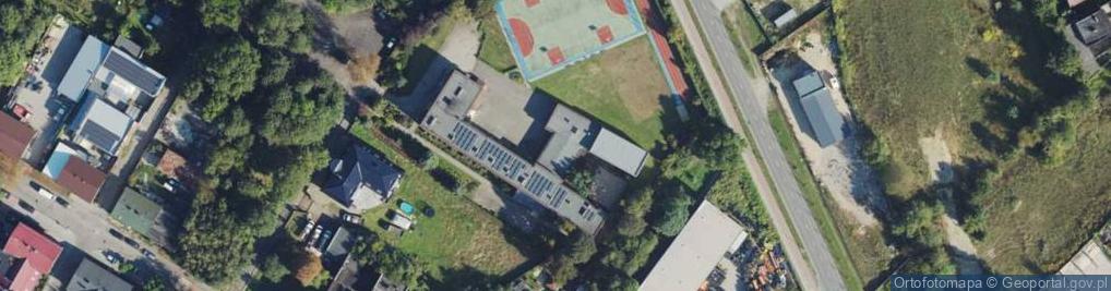 Zdjęcie satelitarne Myśliwiecka ul.