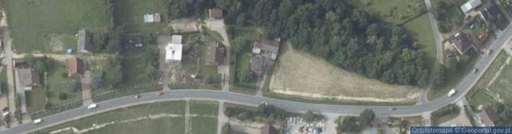 Zdjęcie satelitarne Myślenicka ul.