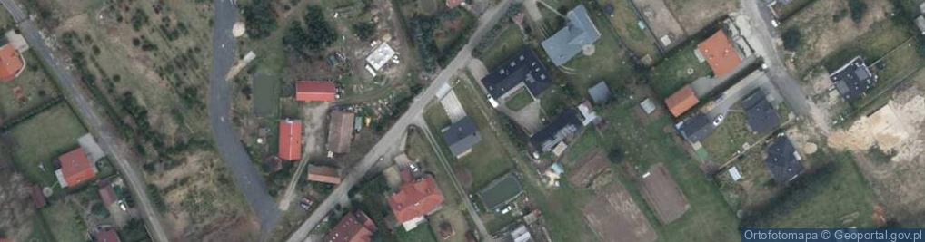 Zdjęcie satelitarne Myśliwska ul.