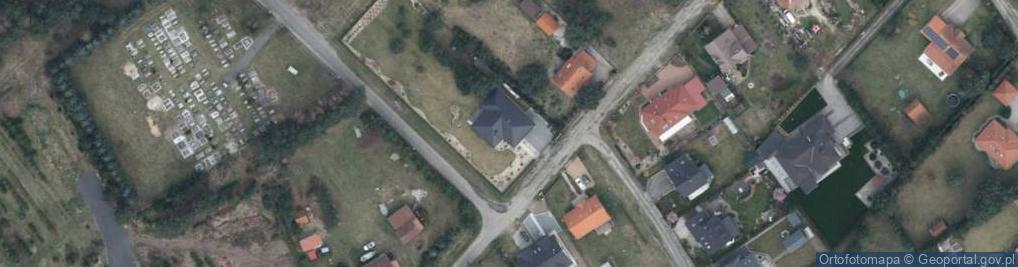 Zdjęcie satelitarne Myśliwska ul.