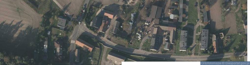 Zdjęcie satelitarne Myśliwca ul.