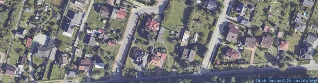 Zdjęcie satelitarne Myśliwska ul.