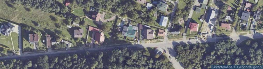 Zdjęcie satelitarne Myśliwska ul.