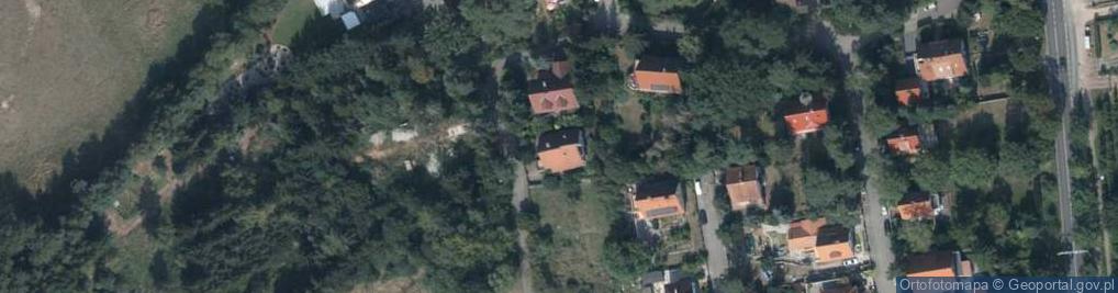 Zdjęcie satelitarne Myślenicka ul.