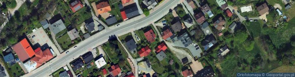 Zdjęcie satelitarne Myśliwska ul.