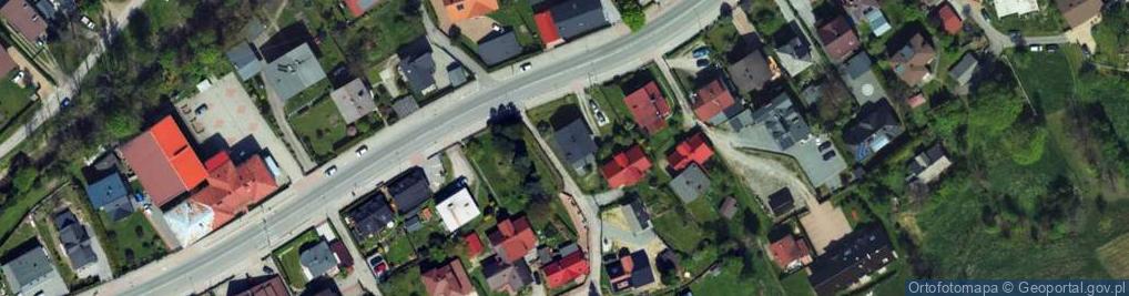 Zdjęcie satelitarne Myśliwska ul.
