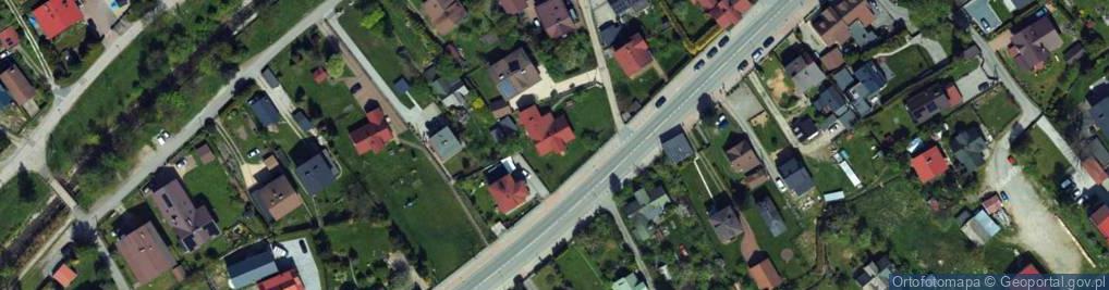 Zdjęcie satelitarne Myśliwska ul.