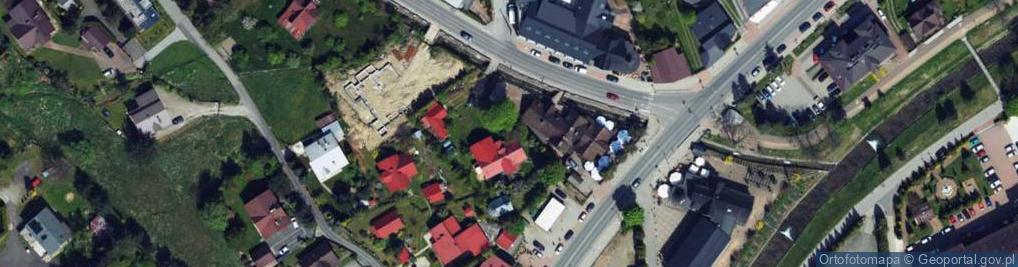 Zdjęcie satelitarne Myśliwska ul.