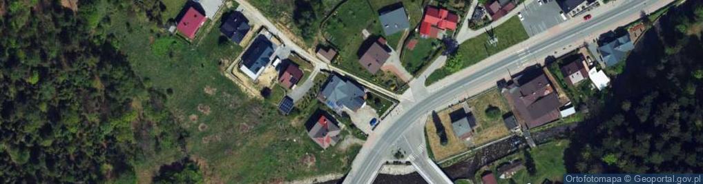 Zdjęcie satelitarne Myśliwska ul.