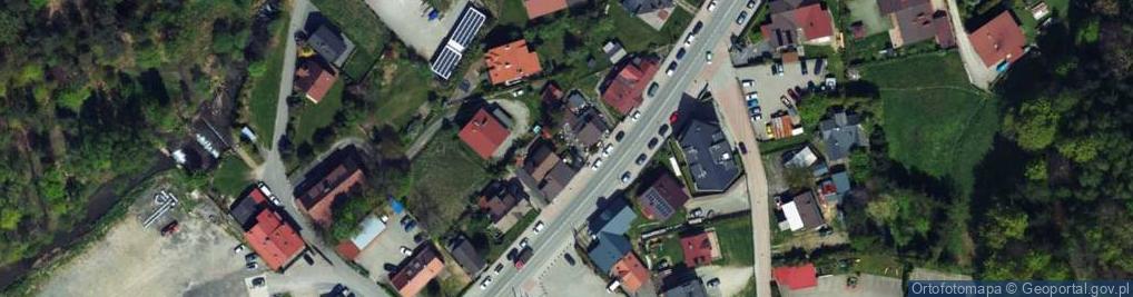 Zdjęcie satelitarne Myśliwska ul.