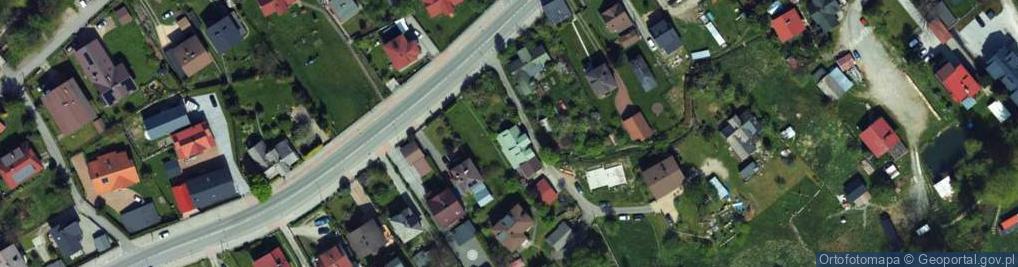 Zdjęcie satelitarne Myśliwska ul.