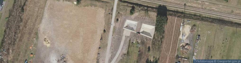 Zdjęcie satelitarne Myśliwska ul.