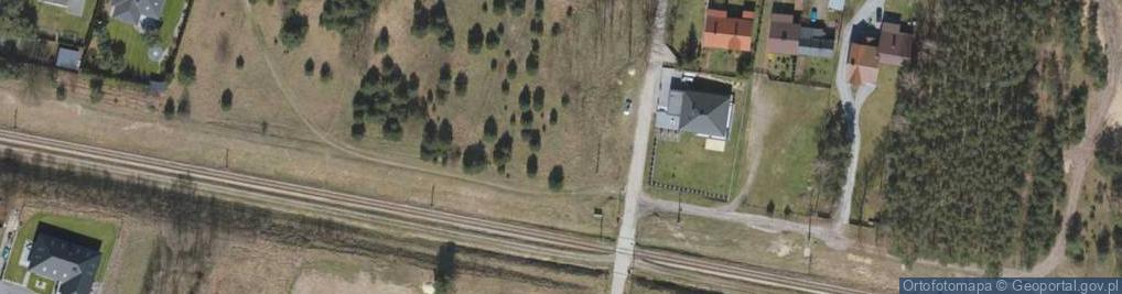 Zdjęcie satelitarne Myśliwska ul.