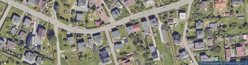 Zdjęcie satelitarne Myśliwska ul.