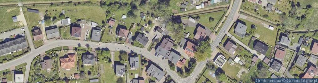 Zdjęcie satelitarne Myśliwska ul.