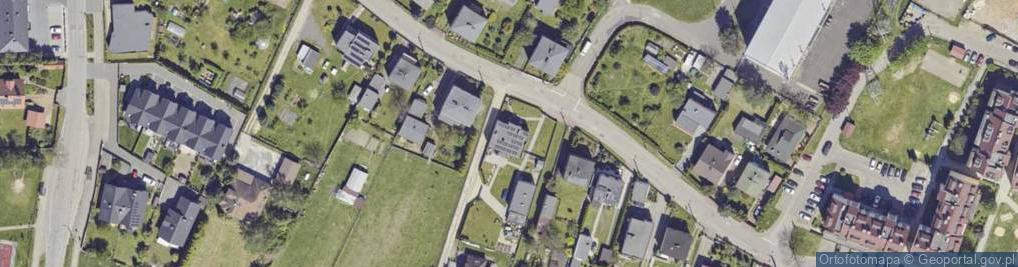 Zdjęcie satelitarne Myśliwska ul.