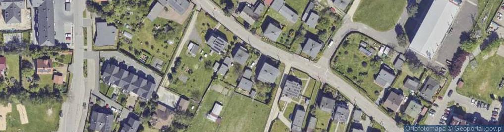Zdjęcie satelitarne Myśliwska ul.