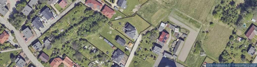 Zdjęcie satelitarne Myśliwska ul.