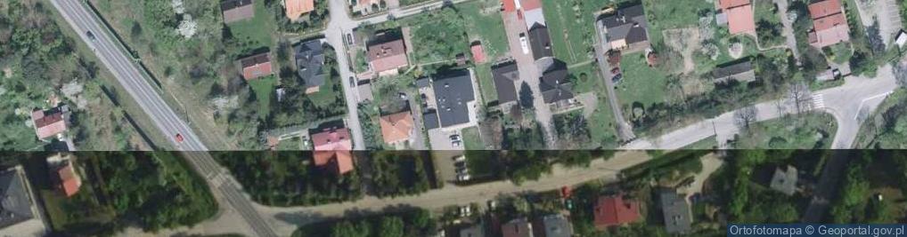 Zdjęcie satelitarne Myśliwska ul.
