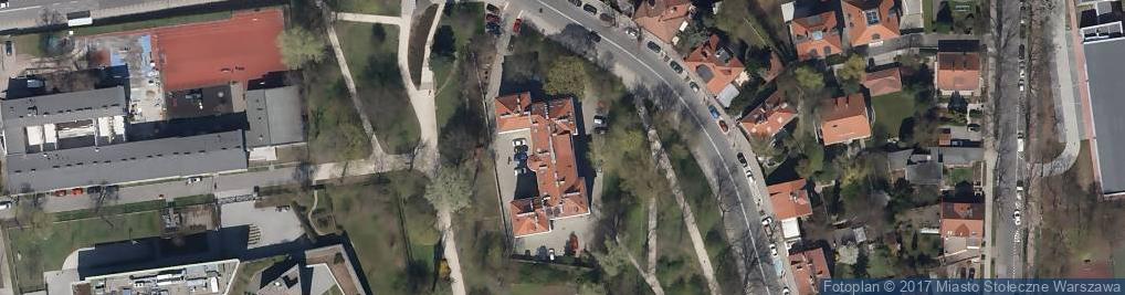 Zdjęcie satelitarne Myśliwiecka ul.