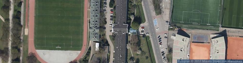 Zdjęcie satelitarne Myśliwiecka ul.