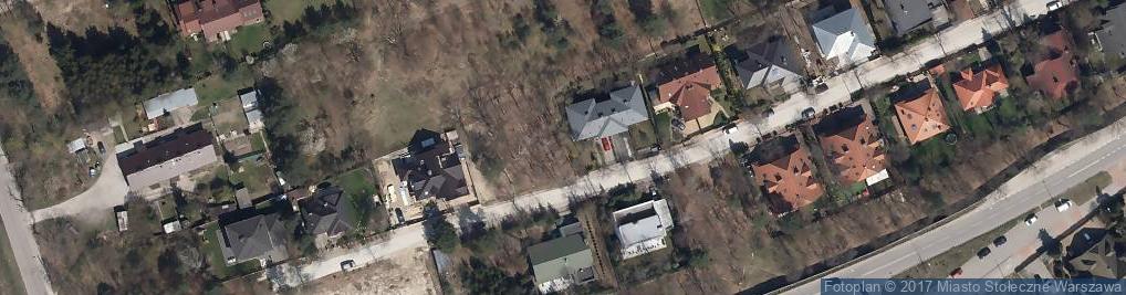 Zdjęcie satelitarne Myśliwska ul.