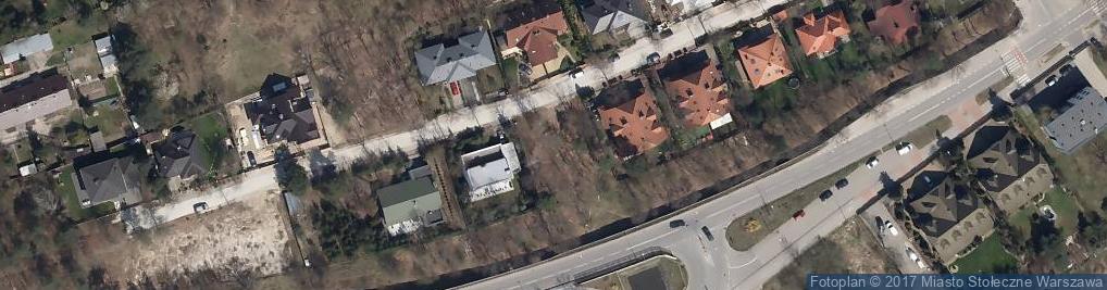 Zdjęcie satelitarne Myśliwska ul.