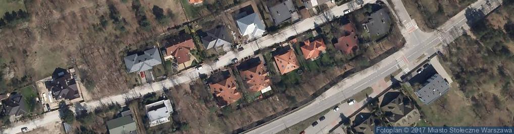 Zdjęcie satelitarne Myśliwska ul.