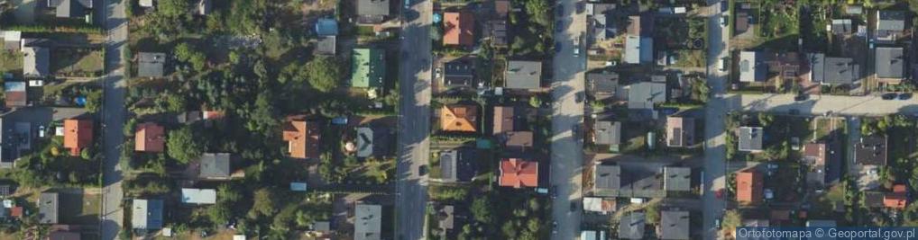 Zdjęcie satelitarne Myśliwska ul.