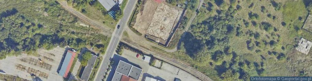 Zdjęcie satelitarne Myśliwska ul.