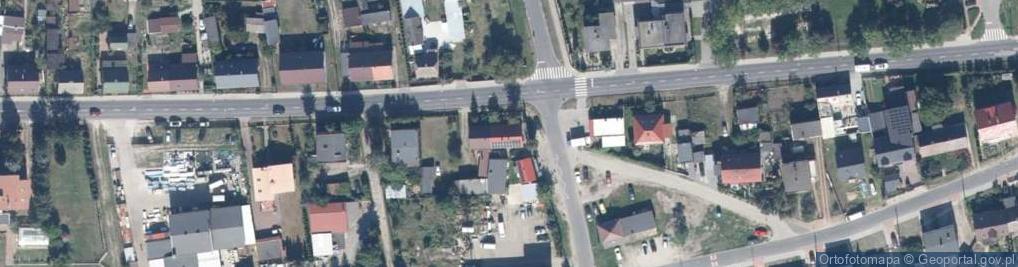 Zdjęcie satelitarne Myśliwska ul.