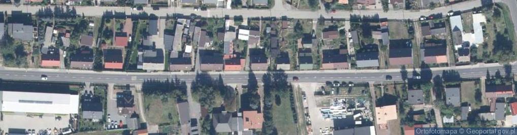Zdjęcie satelitarne Myśliwska ul.