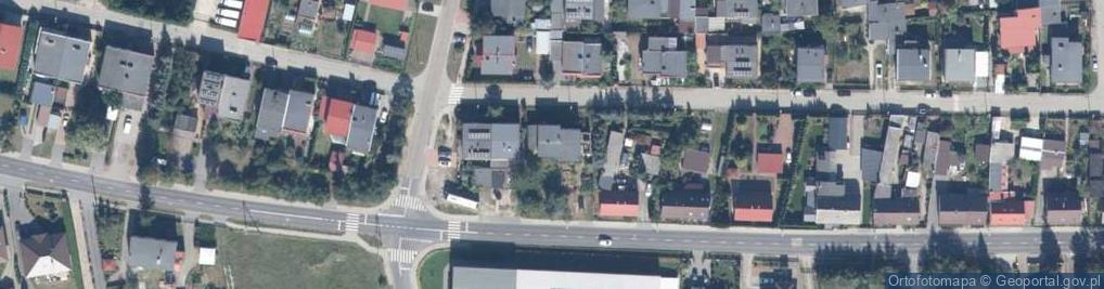 Zdjęcie satelitarne Myśliwska ul.
