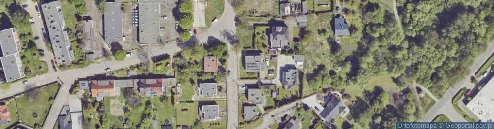 Zdjęcie satelitarne Myśliwska ul.