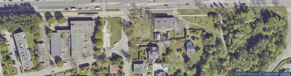 Zdjęcie satelitarne Myśliwska ul.