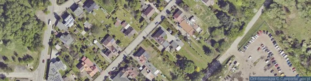 Zdjęcie satelitarne Myśliwska ul.