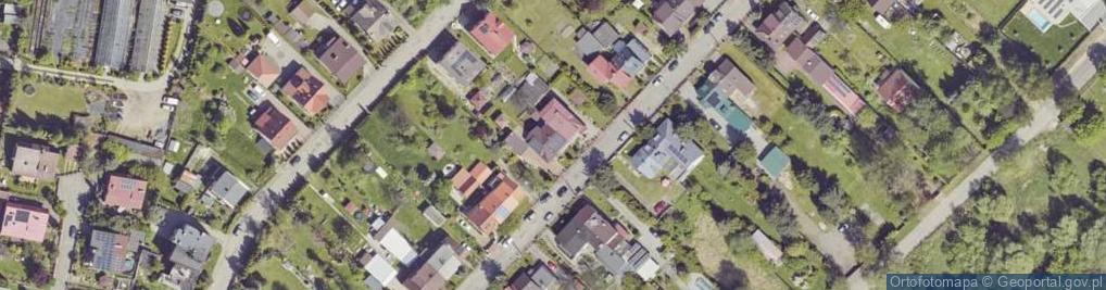 Zdjęcie satelitarne Myśliwska ul.