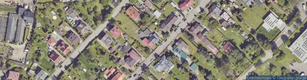 Zdjęcie satelitarne Myśliwska ul.