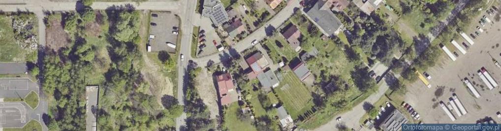 Zdjęcie satelitarne Myśliwska ul.