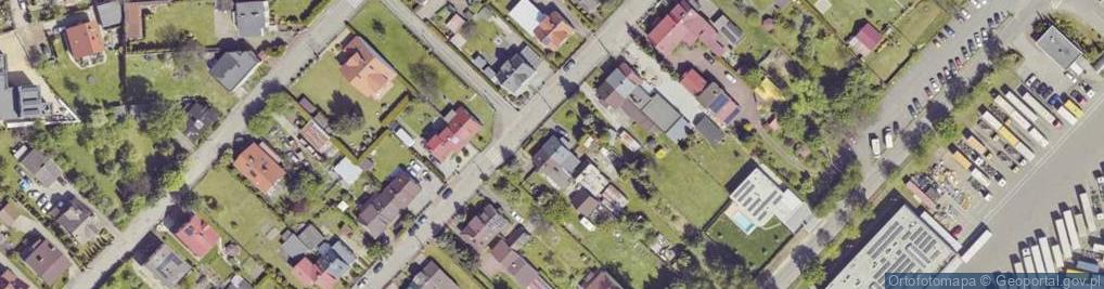 Zdjęcie satelitarne Myśliwska ul.