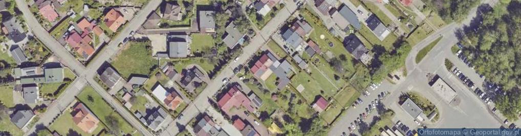 Zdjęcie satelitarne Myśliwska ul.