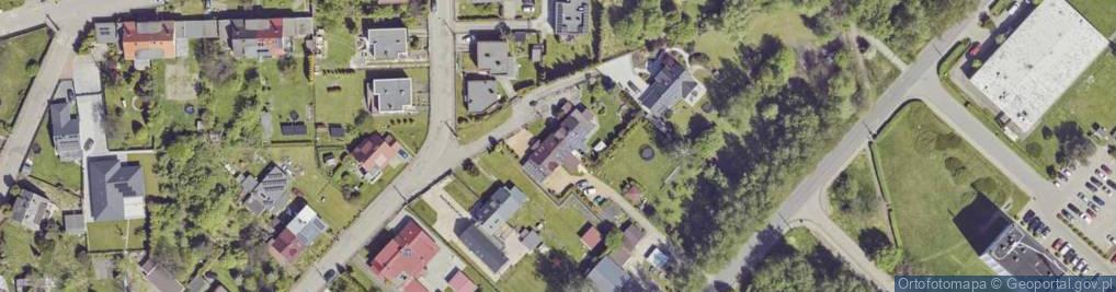 Zdjęcie satelitarne Myśliwska ul.