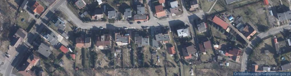 Zdjęcie satelitarne Myśliwska ul.