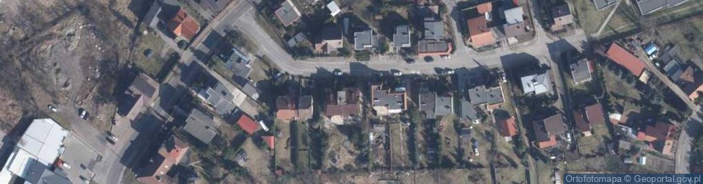 Zdjęcie satelitarne Myśliwska ul.