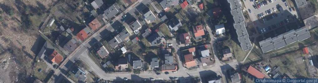 Zdjęcie satelitarne Myśliwska ul.