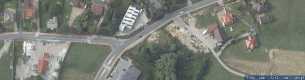 Zdjęcie satelitarne Myślenicka ul.